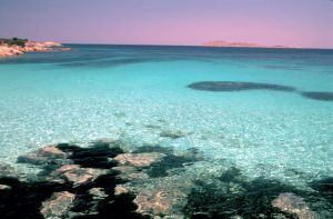 azurblaues Meer Costa Smeralda